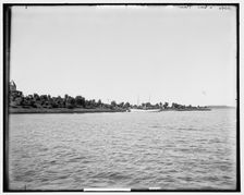 Calumet Island, Thousand Islands, N.Y., between 1890 and 1901. Creator: Unknown