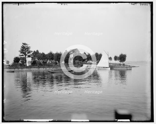 Calumet, Round Island, St. Lawrence River, between 1890 and 1901. Creator: Unknown.