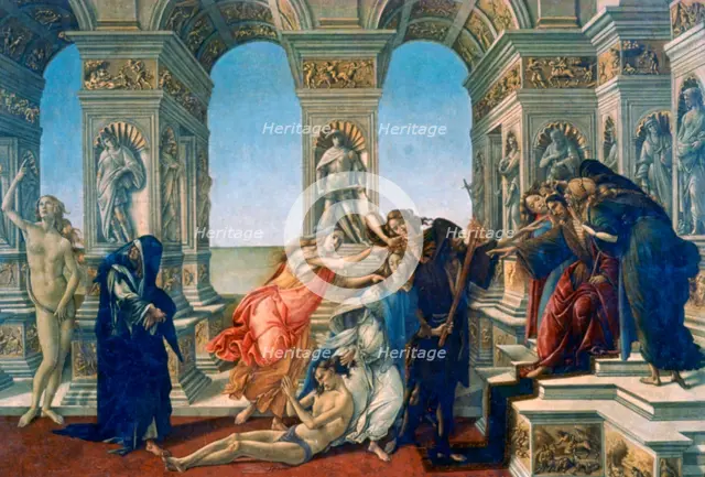 'Calumny of Apelles', 1497-1498. Artist: Sandro Botticelli