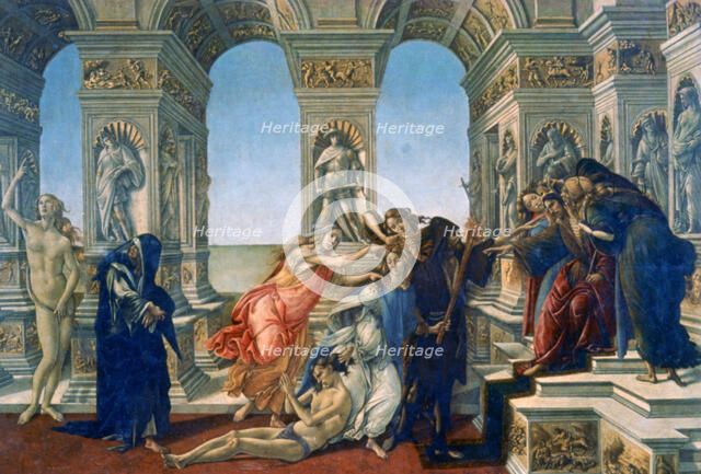 'Calumny of Apelles', 1497-1498. Artist: Sandro Botticelli