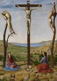 Calvary, 1475. Creator: Antonello da Messina