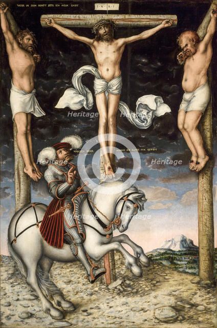 Calvary, 1538. Creator: Cranach, Lucas, the Elder (1472-1553).
