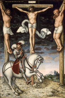 Calvary, 1538. Creator: Cranach, Lucas, the Elder (1472-1553)