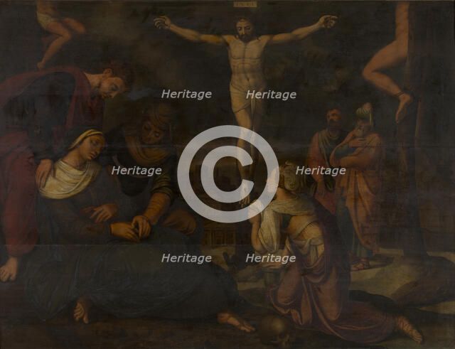Calvary, 1565. Creator: Lambert van Noort.