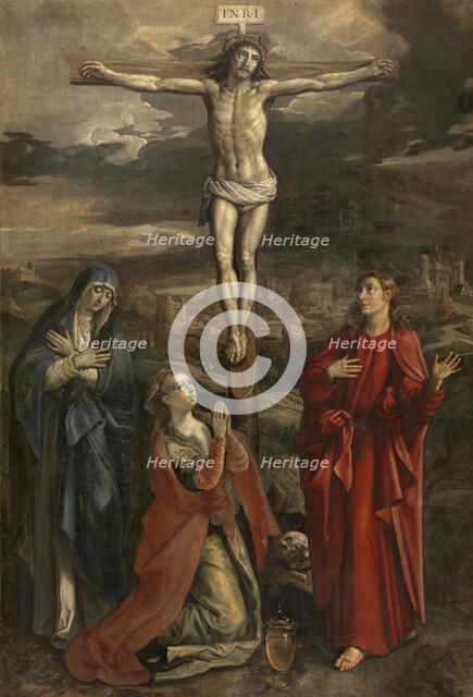 Calvary, 1600. Creator: Martin de Vos.