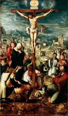 Calvary 16th century. Artist: Master of Brunswick
