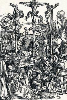 Calvary with the Three Crosses 1504 (1906). Artist: Albrecht Durer
