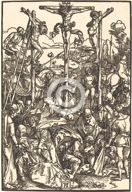 Calvary with the Three Crosses, c. 1504/1505. Creator: Albrecht Durer.