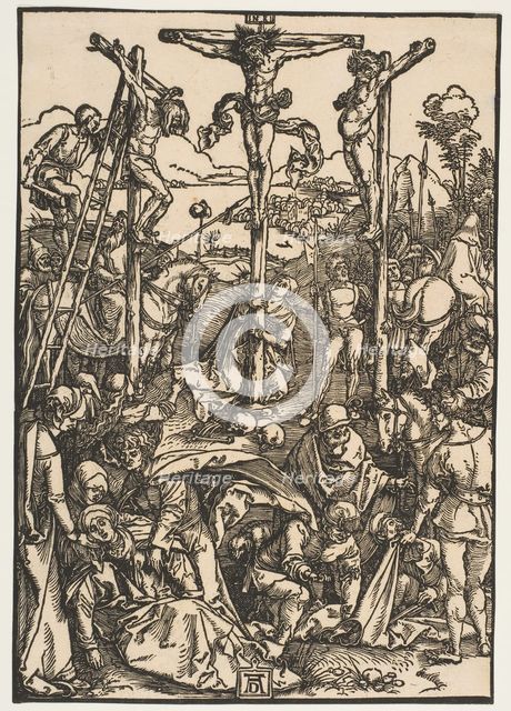 Calvary with the Three Crosses, ca. 1503. Creator: Albrecht Durer.