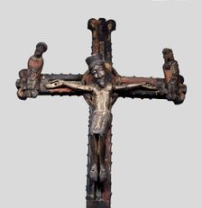 Calvary with the Virgin and Saint John called Tragó de Noguera
