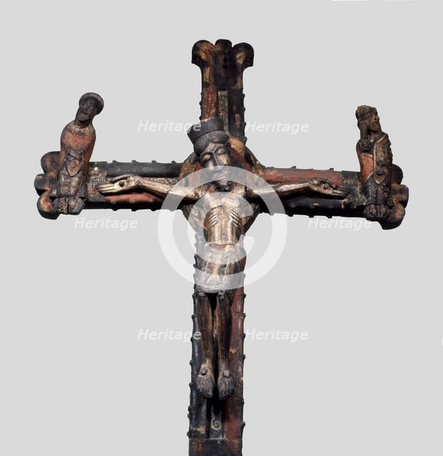 Calvary with the Virgin and Saint John called Tragó de Noguera.