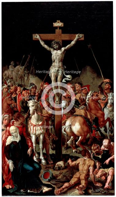 'Calvary', between 1545 and 1550. Artist: Maerten van Heemskerck