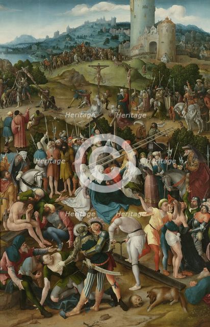 Calvary, c.1520. Creator: Pseudo-Jan Wellens de Cock.