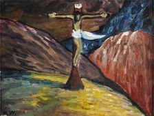 Calvary, c1910. Creator: Werefkin, Marianne, von (1860-1938)