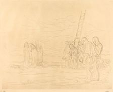Calvary (first plate), 1902. Creator: Jean Louis Forain
