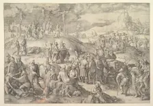 Calvary (Golgotha), 1517. Creator: Lucas van Leyden