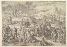 Calvary (Golgotha), 1517. Creator: Lucas van Leyden