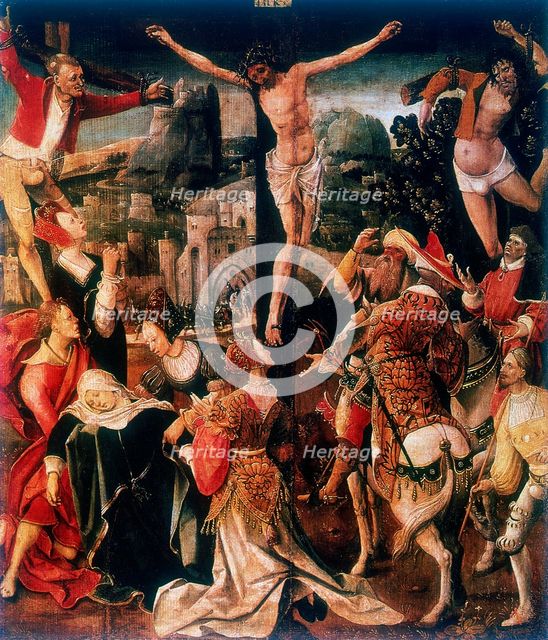 'Calvary', late 15th/early 16th century. Artist: Cornelius Engebrechtsz