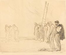 Calvary (second plate), 1902. Creator: Jean Louis Forain