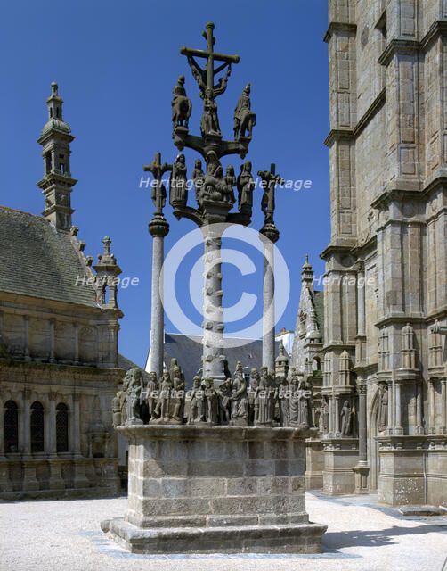 Calvary, St Thegonnec, Brittany, France