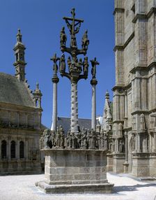 Calvary, St Thegonnec, Brittany, France