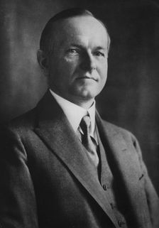 Calvin Coolidge (1872-1933), thirtieth president of the United States, 1933. Creator: Unknown