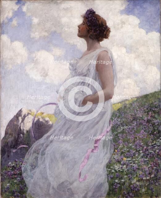 Calypso, about 1906. Creator: George Hitchcock.