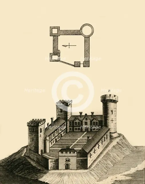 Cambridge Castle, c1783. Creator: Unknown.