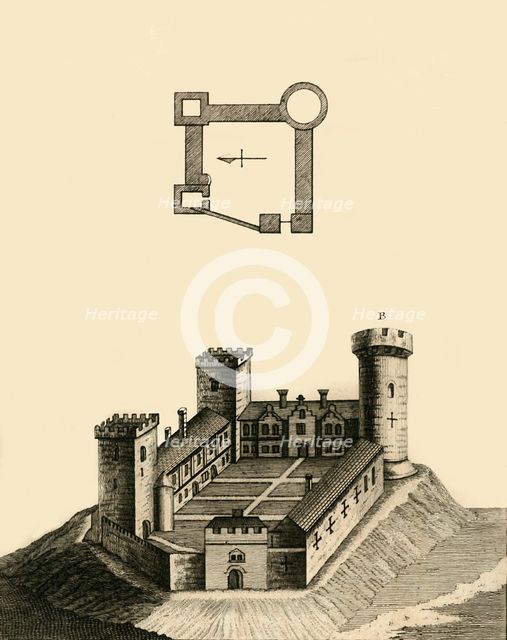 Cambridge Castle, c1783. Creator: Unknown.