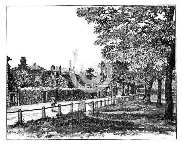 Cambridge Cottage, Kew, London, 19th century. Artist: Unknown