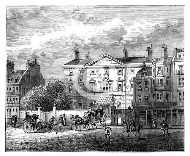 Cambridge House, Piccadilly, London, 1854, (c1888). Artist: Unknown