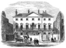 Cambridge House, Piccadilly, the town residence of Lord Palmerston, 1865. Creator: Unknown