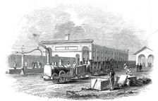 Cambridge Station, 1845. Creator: Unknown