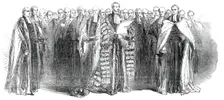 Cambridge University Deputation, 1850. Creator: Unknown