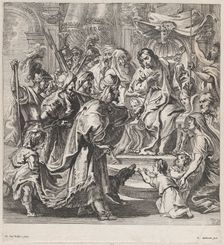 Cambyses punishing the unjust judge Sisamnes, ca. 1630-80., ca. 1630-80. Creator: Remoldus Eynhoudts