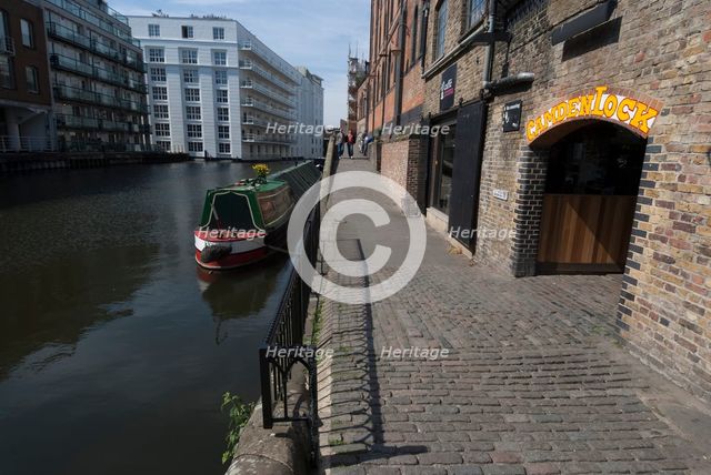 Camden Lock, 2009. Creator: Ethel Davies.