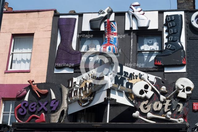 Camden Lock Village, London, UK, 13/4/10.  Creator: Ethel Davies.