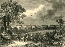 Camden Town, from the Hampstead Road, Marylebone, 1780 (c1876). Creator: Unknown