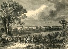 Camden Town, from the Hampstead Road, Marylebone, 1780 (c1876). Creator: Unknown