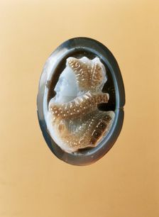 Cameo carved with the portrait of Elizabeth I, c1575. Creator: Unknown