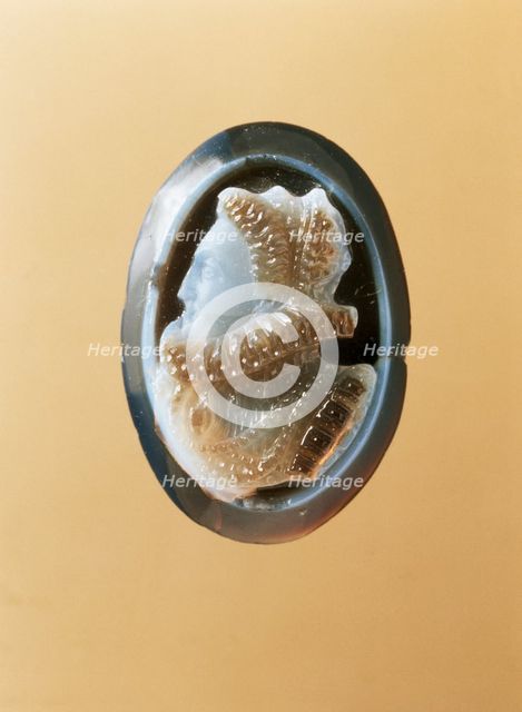 Cameo carved with the portrait of Elizabeth I, c1575. Creator: Unknown.
