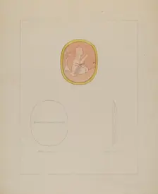 Cameo Brooch, c. 1937. Creator: Frederick Jackson