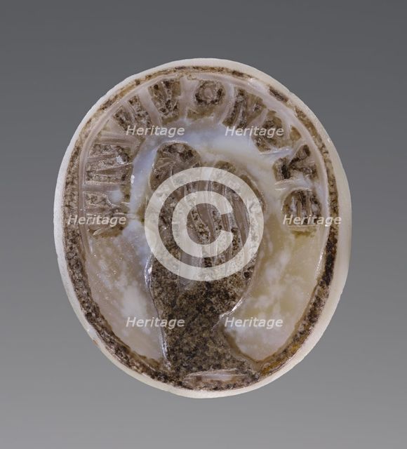 Cameo Gem with a Hand pinching an Ear, first half of 3rd century A.D. Creator: Unknown.