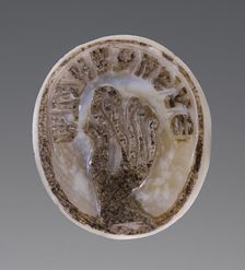 Cameo Gem with a Hand pinching an Ear, first half of 3rd century A.D. Creator: Unknown