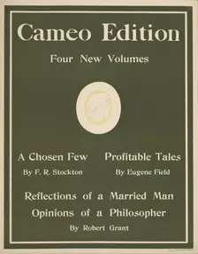 Cameo edition, c1895 - 1911. Creator: Unknown