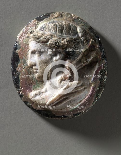 Cameo: Head of Artemis, 100-200. Creator: Unknown.