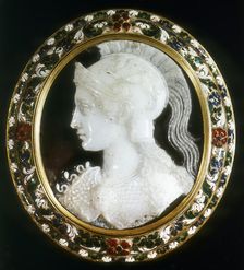Cameo of Minerva, Roman goddess of wisdom