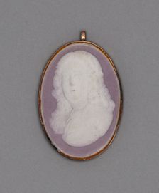 Cameo Locket, Burslem, Late 18th century. Creator: Wedgwood