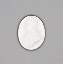 Cameo Locket, Burslem, Late 18th century. Creator: Wedgwood