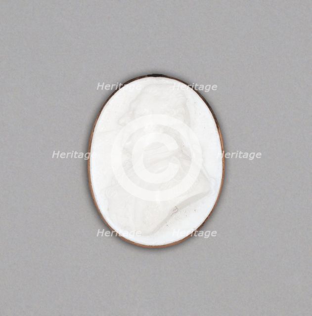 Cameo Locket, Burslem, Late 18th century. Creator: Wedgwood.